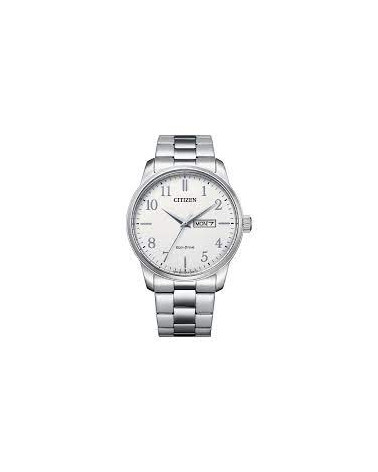citizen-orologio-eco-drive-classic-uomo-cassa-e-bracciale-in-acciaio-quadrante-bianco-bm8550-81a