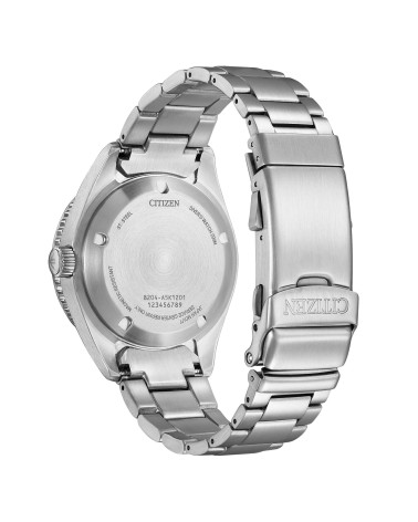 Citizen - Orologio uomo Diver's Automatic professionale 200mt cassa e bracciale acciaio quadrante giallo