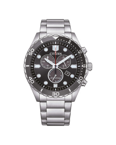 citizen-orologio-uomo-eco-drive-sport-crono-cassa-e-bracciale-acciaio-quadrante-nero-at2568-82e