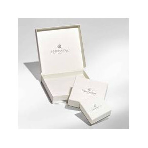 Nomination - Fermacravatta in acciaio lucido e satinato con diamante collezione Strong