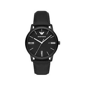 emporio-armani-orologio-da-uomo-acciaio-nero-indici-e-lancette-argentate-quadrante-e-cinturino-in-pelle-nero-ar11573