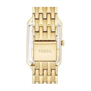 FOSSIL - Orologio donna Raquel cassa e bracciale acciaio dorato quadrante bianco con numeri romani
