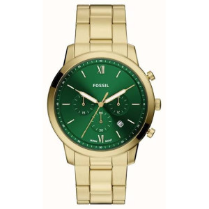 fossil-orologio-cronografo-uomo-neutra-cassa-e-bracciale-acciaio-dorato-quadrante-verde-smeraldo-fs6164