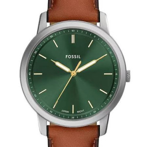 fossil-orologio-uomo-cassa-acciaio-finitura-lucida-e-satinata-quadrante-verde-cinturino-pelle-marrone-fs6094