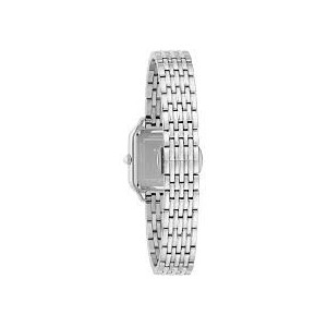 BULOVA - Orologio donna Sutton Square quarzo cassa e bracciale acciaio quadrante madreperla