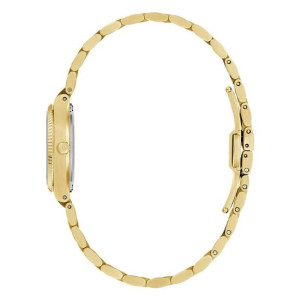 BULOVA - Orologio donna Seville quarzo cassa e bracciale acciaio dorato quadrante bianco