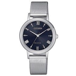 Citizen - Orologio Eco Drive Lady acciaio quadrante nero