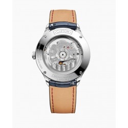 Baume & Mercier - Clifton Club Automatico - Orologio uomo con quadrante bianco e cinturino intercambiabile in pelle blu