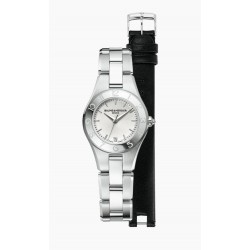 Baume & Mercier - Linea Collection - Donna - Quarzo - Cinturino acciaio o pelle marrone chiaro