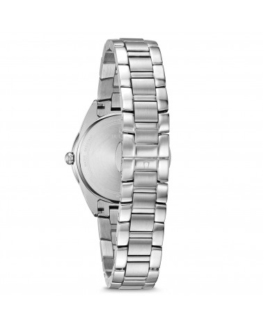 Bulova - Orologio donna Sutton Lady Diamonds cassa e bracciale acciaio quadrante madreperla diamanti su quadrante e cassa
