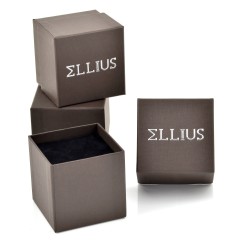 Ellius - Anello Solaris argento dorato con zirconi bianchi