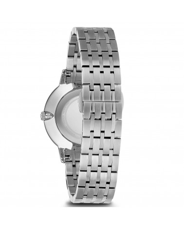 Bulova - Orologio donna Ultra Slim cassa e bracciale acciaio quadrante silver