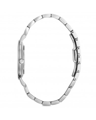 Bulova - Orologio donna Ultra Slim cassa e bracciale acciaio quadrante silver